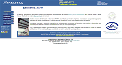 Desktop Screenshot of mafra.com.mx